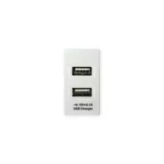 GENERICO - Modulo Toma USB Doble AT-91030 110-250V 5V 21A