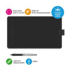 HUION - Tableta Gráfica Huion Inspiroy Ink H320M Black con LCD