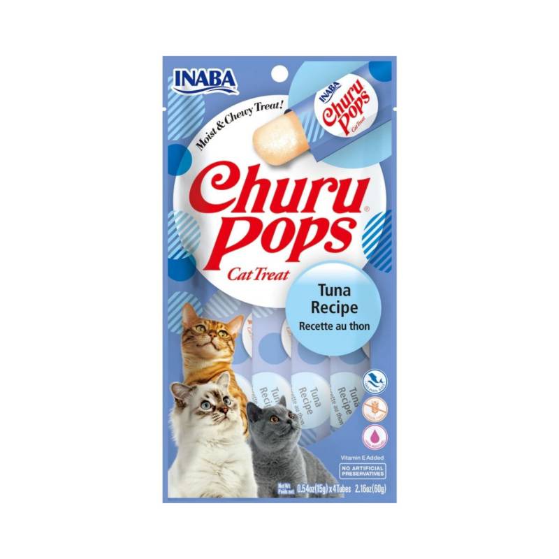 INABA - Snack para Gatos INABA Churu Pops Atún