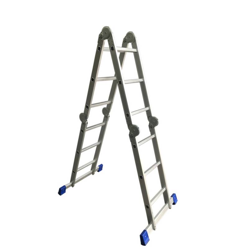 Generico Escalera Articulada Multipropósito Aluminio 4x3 7406