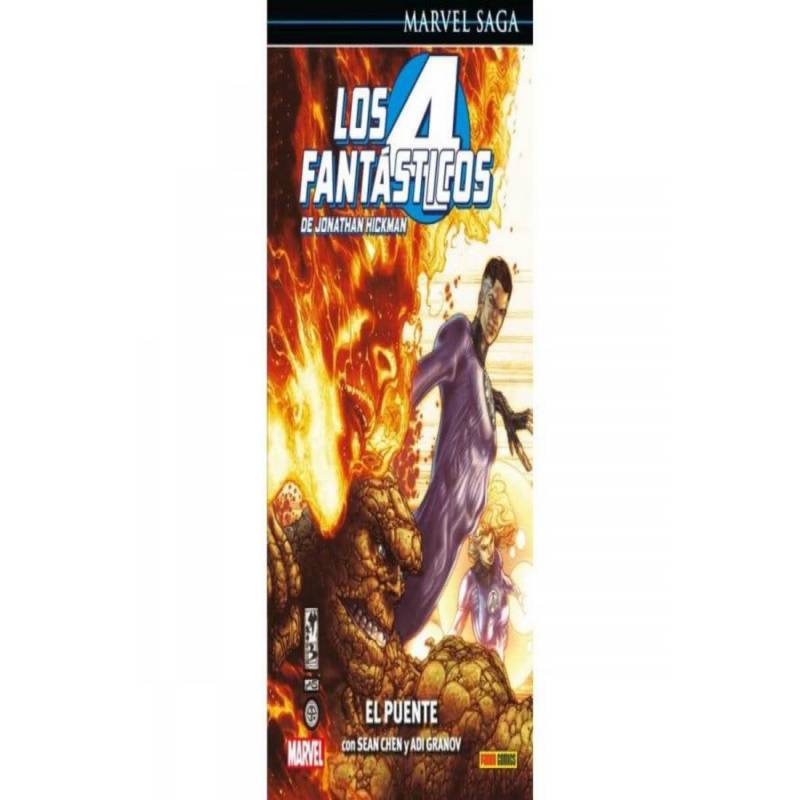 Panini Marvel Saga Los 4 Fantásticos De Jonathan Hickman 1 El Puente 9643