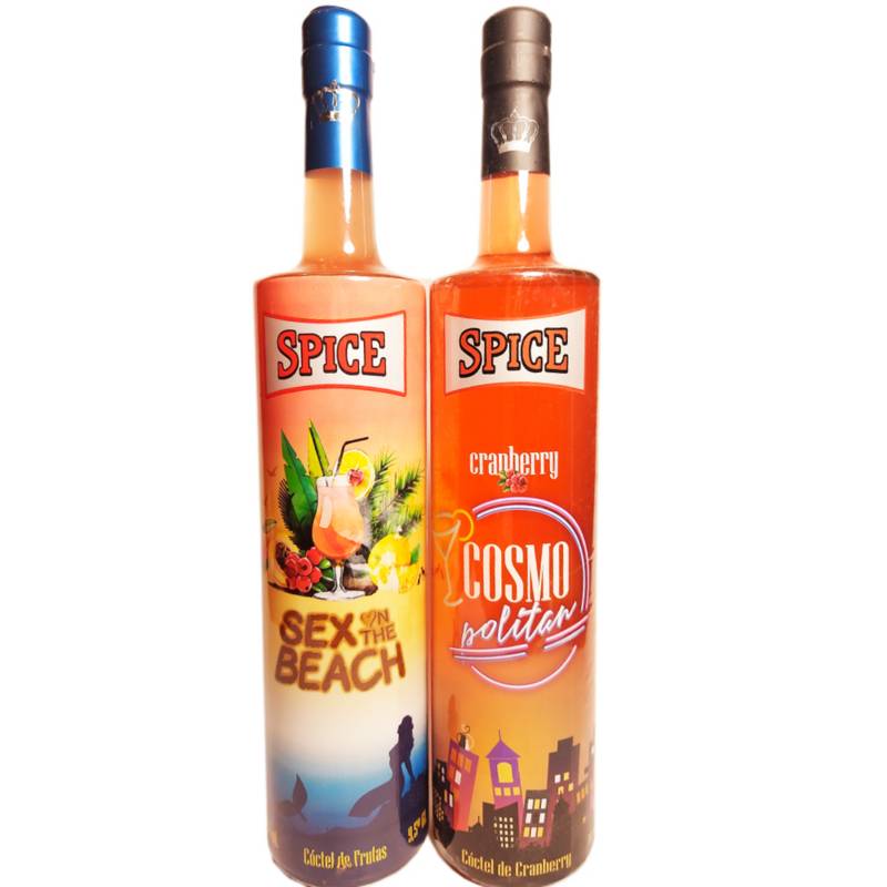 Spice Cosmo Pack Promocional Spice Cosmopolitan Y Sex On The Beach 