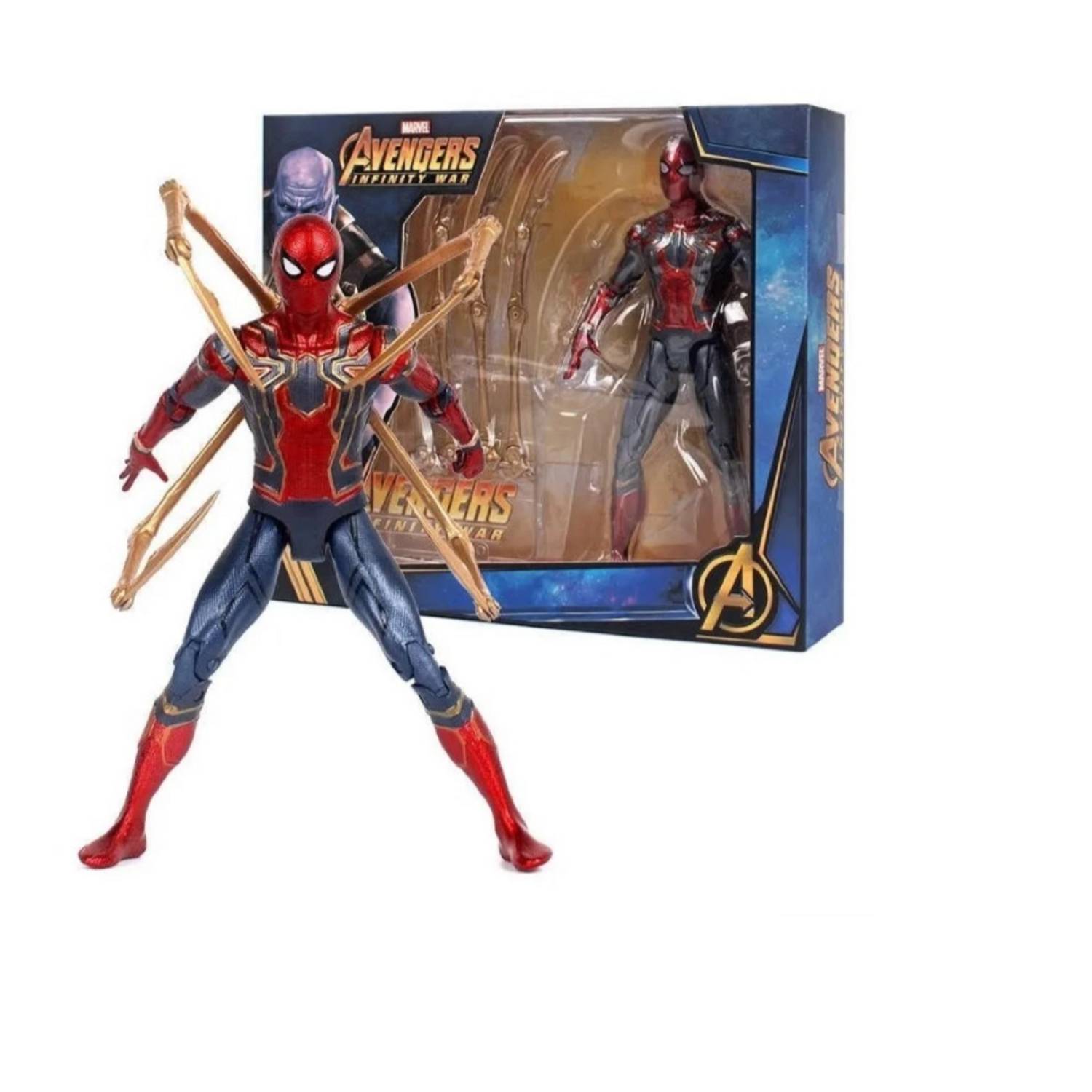 SPIDER TECH Juguete De Spiderman Avengers 