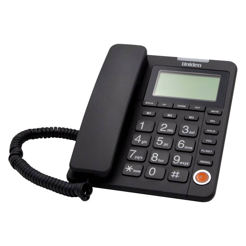 UNIDEN - Telefono Sobremesa Uniden 7408 M/Libres Negro