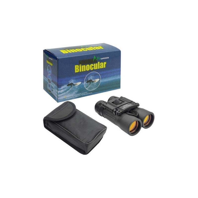 GENERICO - Binocular 30x60 Metálicos Recubiertos con Estuche y Paño
