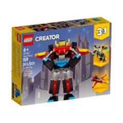GENERICO - LEGO - Robot Invencible 3 en 1 159 Piezas 31124