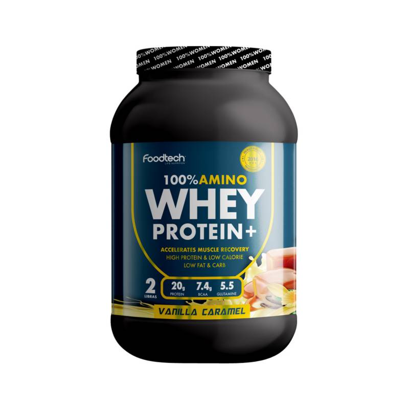 FOODTECH - 100% Amino Whey Protein 2 lb - Foodtech Vainilla