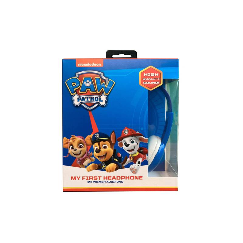 NICKELODEON Audifonos ni os Paw Patrol Chase Alambricos Hp203371