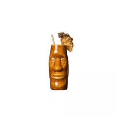 MOOR - Taza Tiki Moai 400 ML,  Alto 16 cm