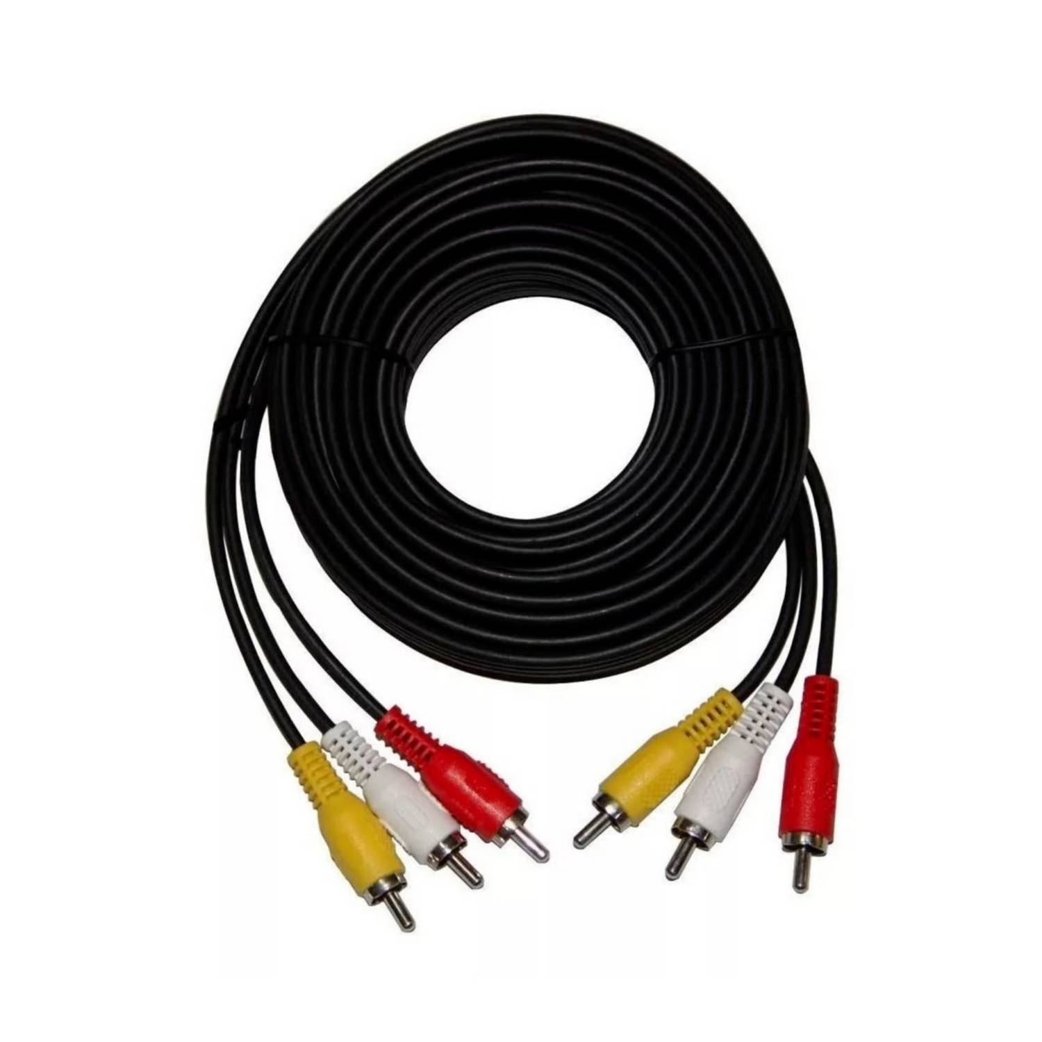 Cable 3x3 video-sonido 1.8 mt