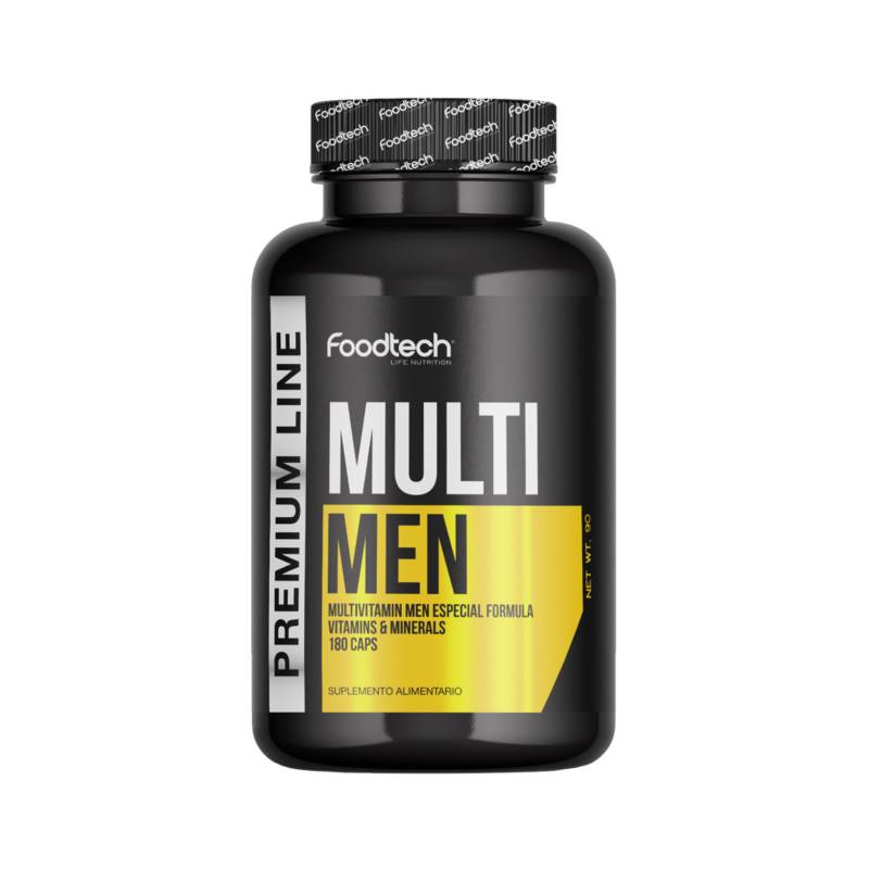 FOODTECH - Multi Men Multivitamínico 180 caps - Foodtech 