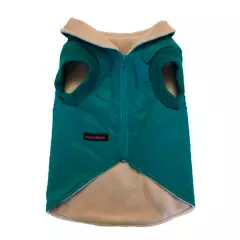 MASCOTACHIC - Capa Impermeable Verde Esmeralda talla L