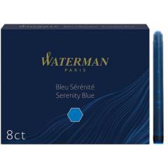 WATERMAN - Waterman Repuesto Para Plumas Cartuchos Tinta Azul 16 Uni