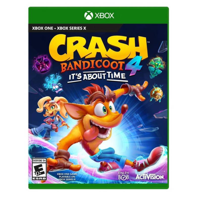 MICROSOFT - Crash Bandicoot 4 It's About Time - Xbox One / Sx Físico - Sniper
