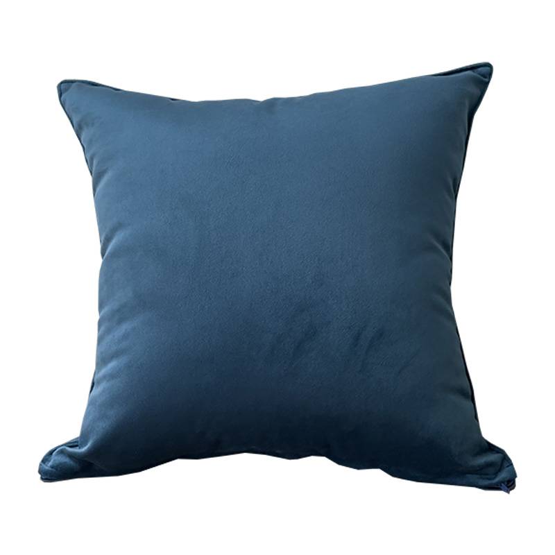 REHUCE - Cojin Velvet 40x40 cm - Color azul petroleo
