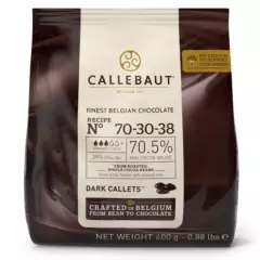 CALLEBAUT - Chocolate Amargo 70 Cacao 400grs.