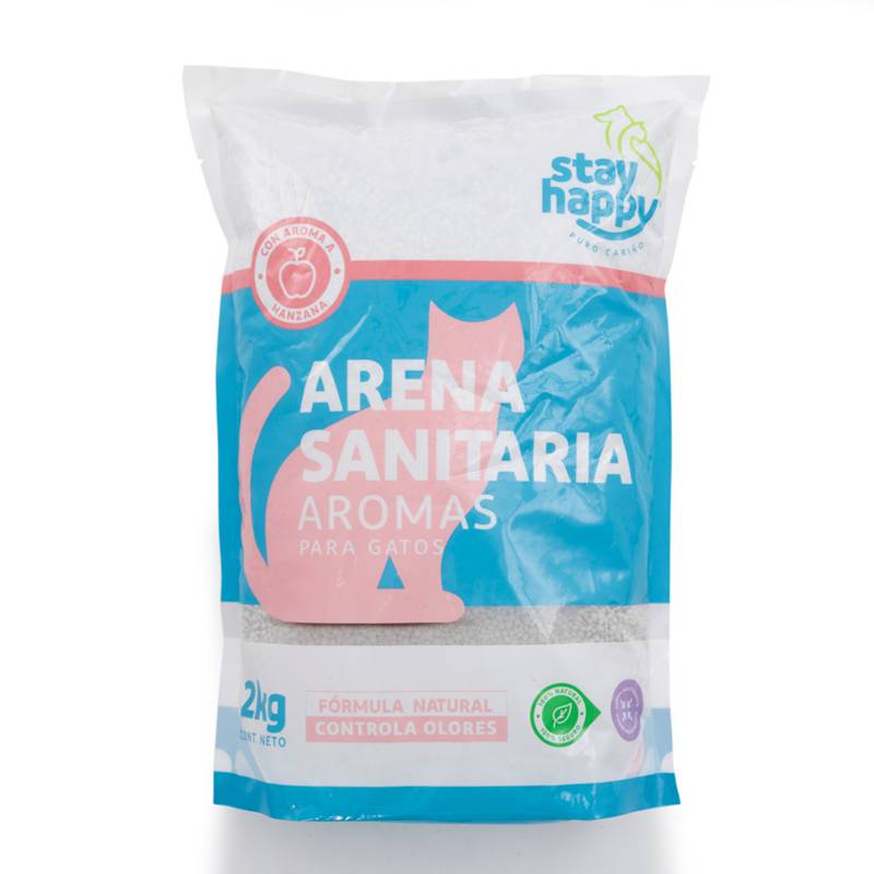 GOCLEAN - Arenas Sanitaria A. Aroma Manzana 2 kgs 20 kilos