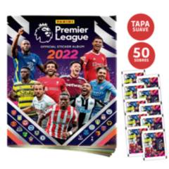 PANINI - Pack Premier League 2022 (Album Regular+50 Sobres)