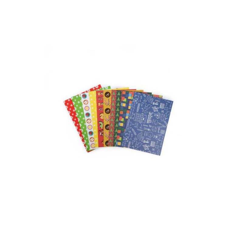 SEIGARD - Carpeta papel entretenido 9 pliegos SEG576 Color Variado