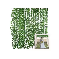 ESHOPANGIE - Planta Artificial Enrredadera 12 Tiras 210cm Decoración