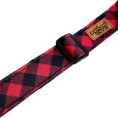 MUMUMU RUFF - Collar para mascotas RED GRUNGE L