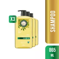 HERBAL ESSENCES - Pack 3 Shampoo Herbal Essences Classic Shine 865ml