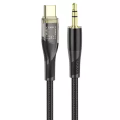 HOCO - Cable Aux Adaptador Tipo C a Jack 3,5 mm Para Android 1m Hoco UPA25