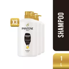 PANTENE - Pack 3 Shampoos Pantene Pro-V Hidratación Extrema 1L