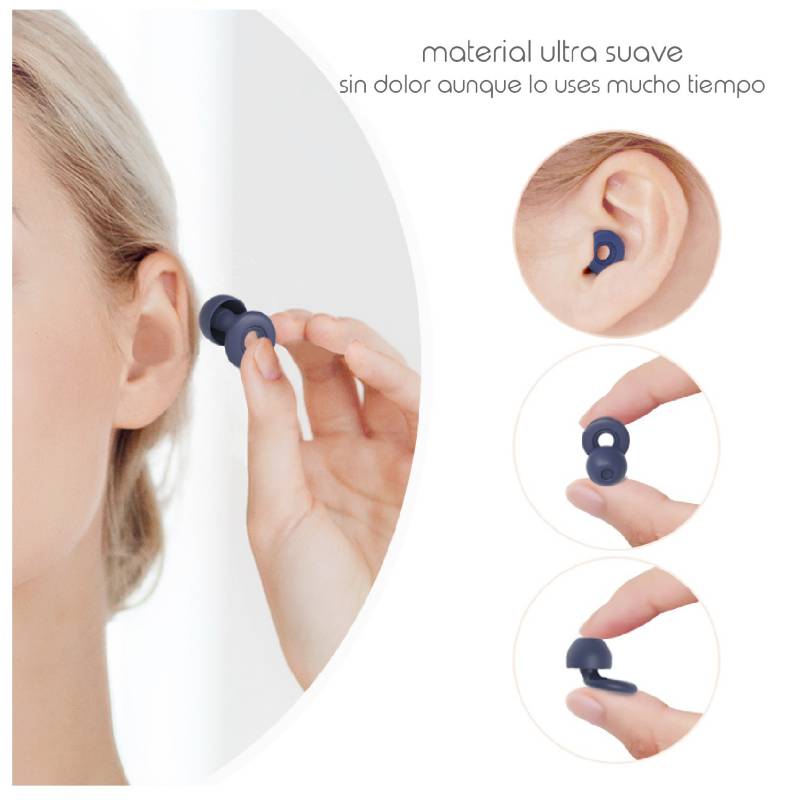 Aprobación biblioteca Ceniza MUNDO AMABLE Audífonos intra auricular Sensibilidad Sensorial |  falabella.com