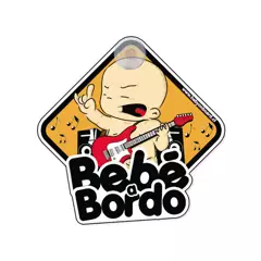 BABY ON BOARD - Bebé a Bordo Rockero