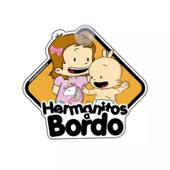 BABY ON BOARD - Hermanitos a Bordo - Hermana Mayor Niño