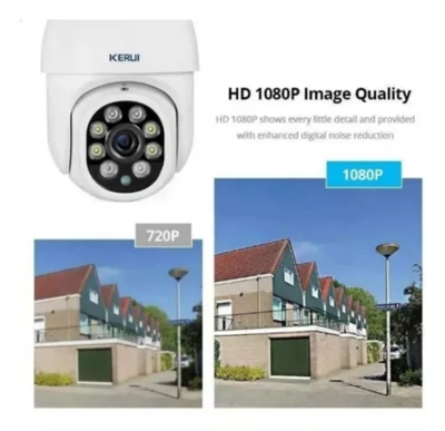 GENERICO Pack X2 Camara Ip Vigilancia Exterior Seguridad Wifi