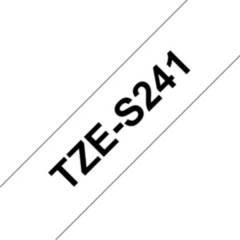 BROTHER - Cinta Super Adhesiva Brother Tze-S241 para rotuladoras 18mm x 8mts