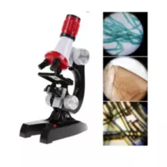 GENERICO - Kit De Ciencia Para Niños Microscopio Juguete Educativo