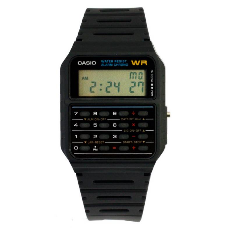 CASIO Casio CA-53W-1 Unisex reloj con calculadora Casio