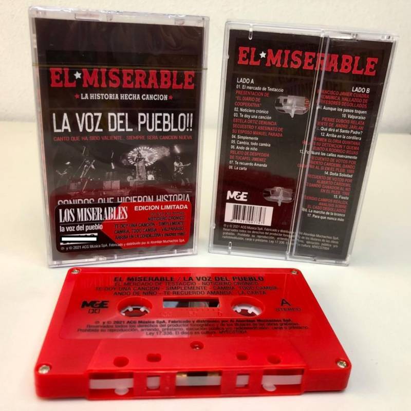 MEE AUDIO - Los Miserables La Voz Del Pueblo Cassette