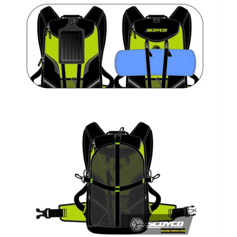 SCOYCO Mochila Moto Sports Scoyco