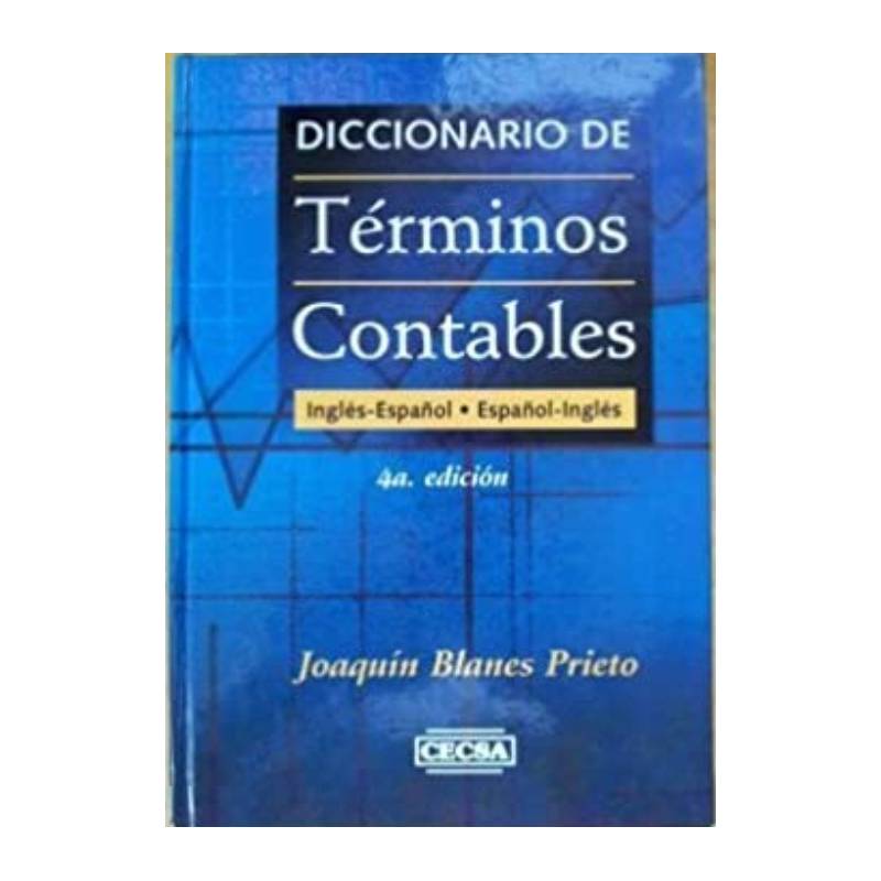 Top10books Libro Diccionario De Terminos Contables Ingles Espanol Espanol Ingles 6815