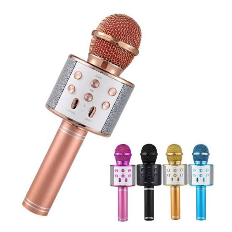 Microfono Inalambrico Bluetooth Para Karaoke Port�Til Multicolor
