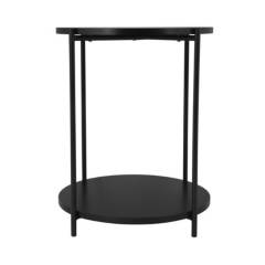 URBAN PRODUCTS - MESA LATERAL DE METAL NEGRA 40H 50CM URBAN PRODUCTS