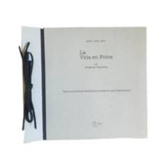 DIOGENES PAPELERIA - Álbum para 60 fotos de 10x15 cm. - Hojas Negras - Gris