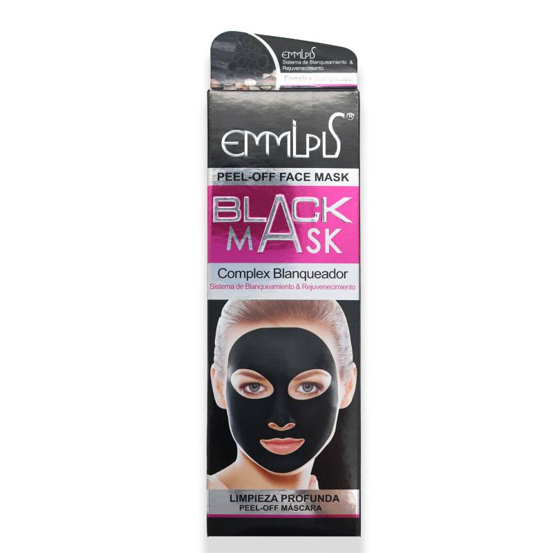 EMMLPLS Máscara Facial Carbón Activado
