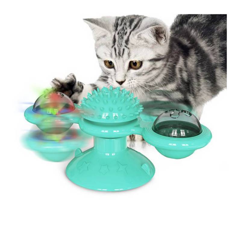 TWIXY - Juguete Para Gatos Molino De Viento Interactivo