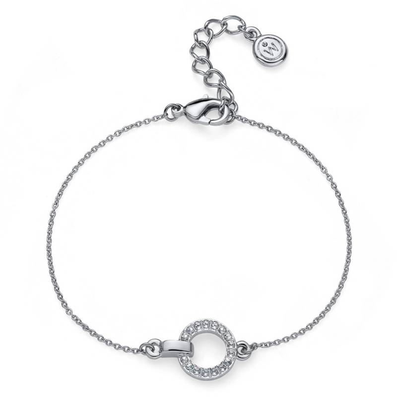 OLIVER WEBER - Pulsera Relax rodio Crystal