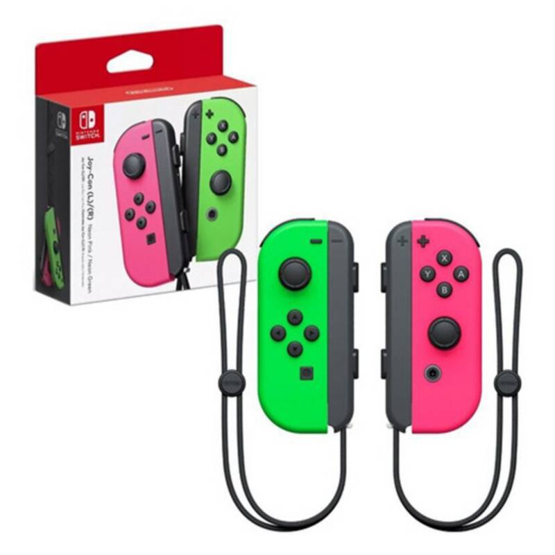 NINTENDO Controles Joy Con L R - Neon Pink - Nintendo Switch