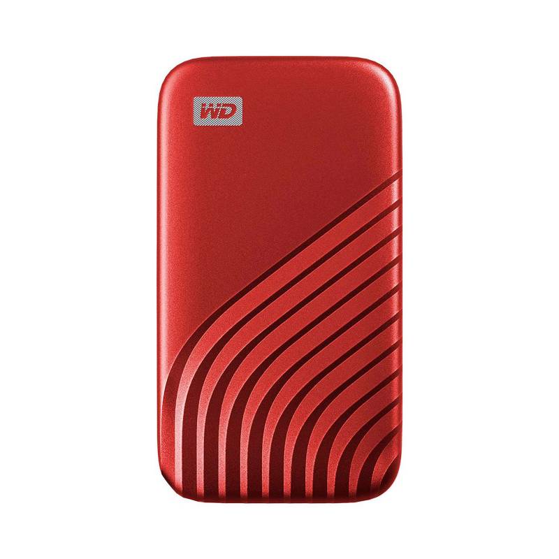 WESTERN DIGITAL - Disco Duro Externo My Passport SSD 1 TB Rojo