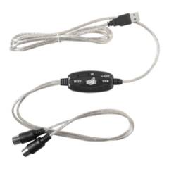EPIC - Cable Adaptador Audio Sonido Teclado Interfaz Midi