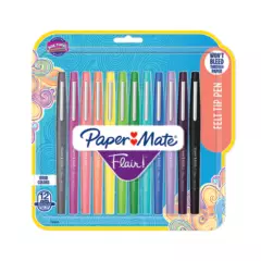 PAPER MATE - Marcadores Paper Mate Flair Tropical Vacation Set 12