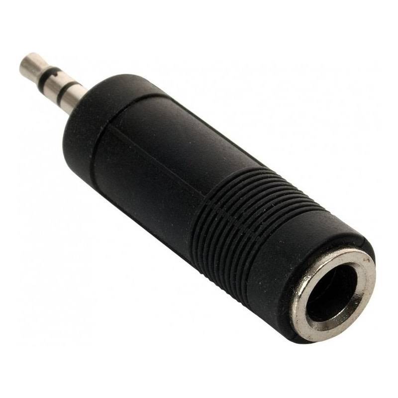 Adaptador Mini Plug a Plug, 3.5 mm a 1/4 Stereo