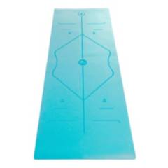 KURMA - Mat de yoga Eco Pu Pro Blue 5 mm